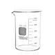 100ml 500ml 1000ml chemical glass lab measuring beaker