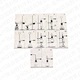 Chemical experiment device magnetic teaching aids