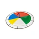demonstration colorful turnplate