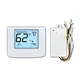 The built-in Wi-Fi allows remote control via smartphone, while the precise sensor and programmable functions ensure energy-efficient comfort, keeping your home at the ideal climate.