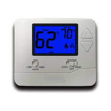 A thermostat is the control center for your heating, ventilation, and air-conditioning (HVAC) system. It senses the indoor air temperature and signals the heating system to turn on or off to maintain the set temperature.
