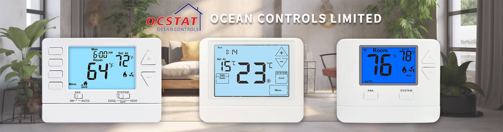 At Ocean Controls Limited, we’ve reimagined the humble thermostat from a basic dial into a smart, intuitive tool that crafts year-round comfort without the guesswork. 