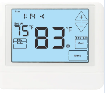 How  to use abs digital rf thermostat