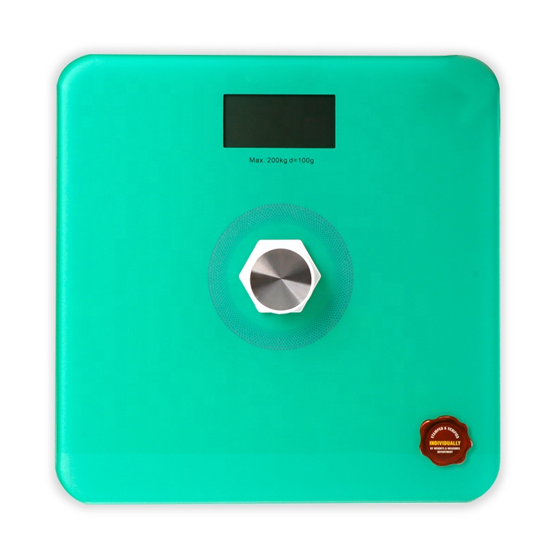 Green Automatic Power Generation Body Scale