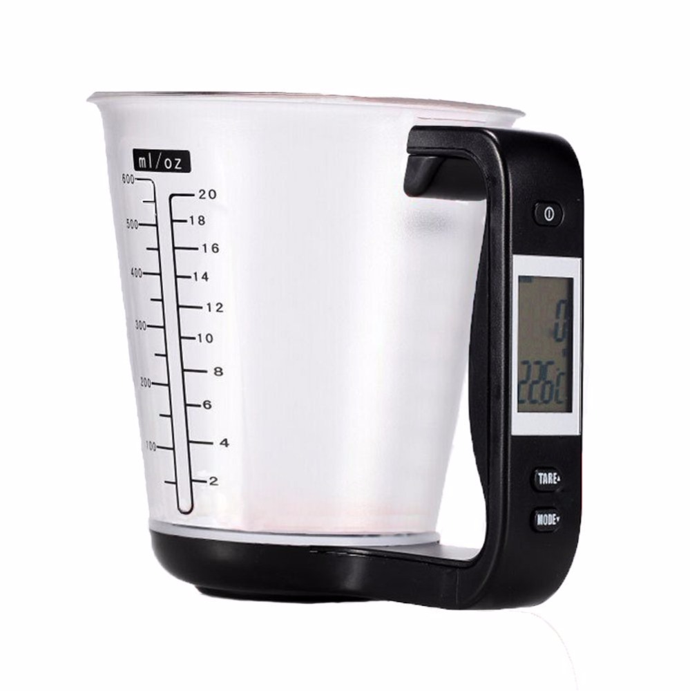 Black Detachable Measuring Cup