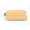 The Greater Goods food scale accurately measures ingredients in pounds, ounces, grams, or fluid ounces with a capacity of up to 11 pounds. The large LCD screen and touch-sensitive buttons make it easy to use, and its slim design allows for easy storage.
