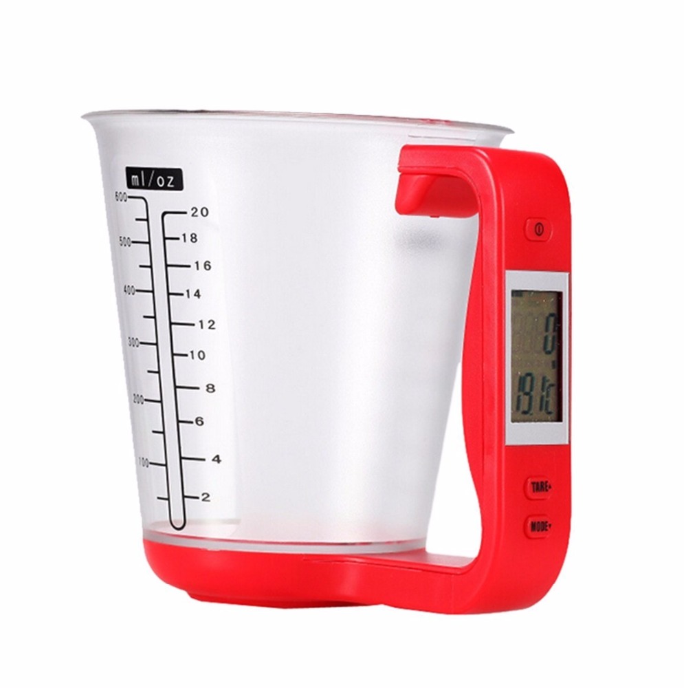 Red Detachable Measuring Cup