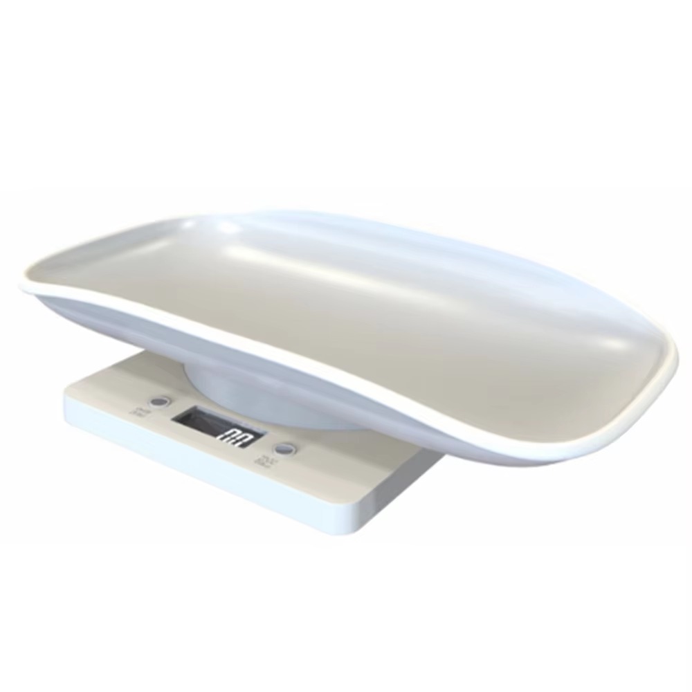 white pet animal infant scale