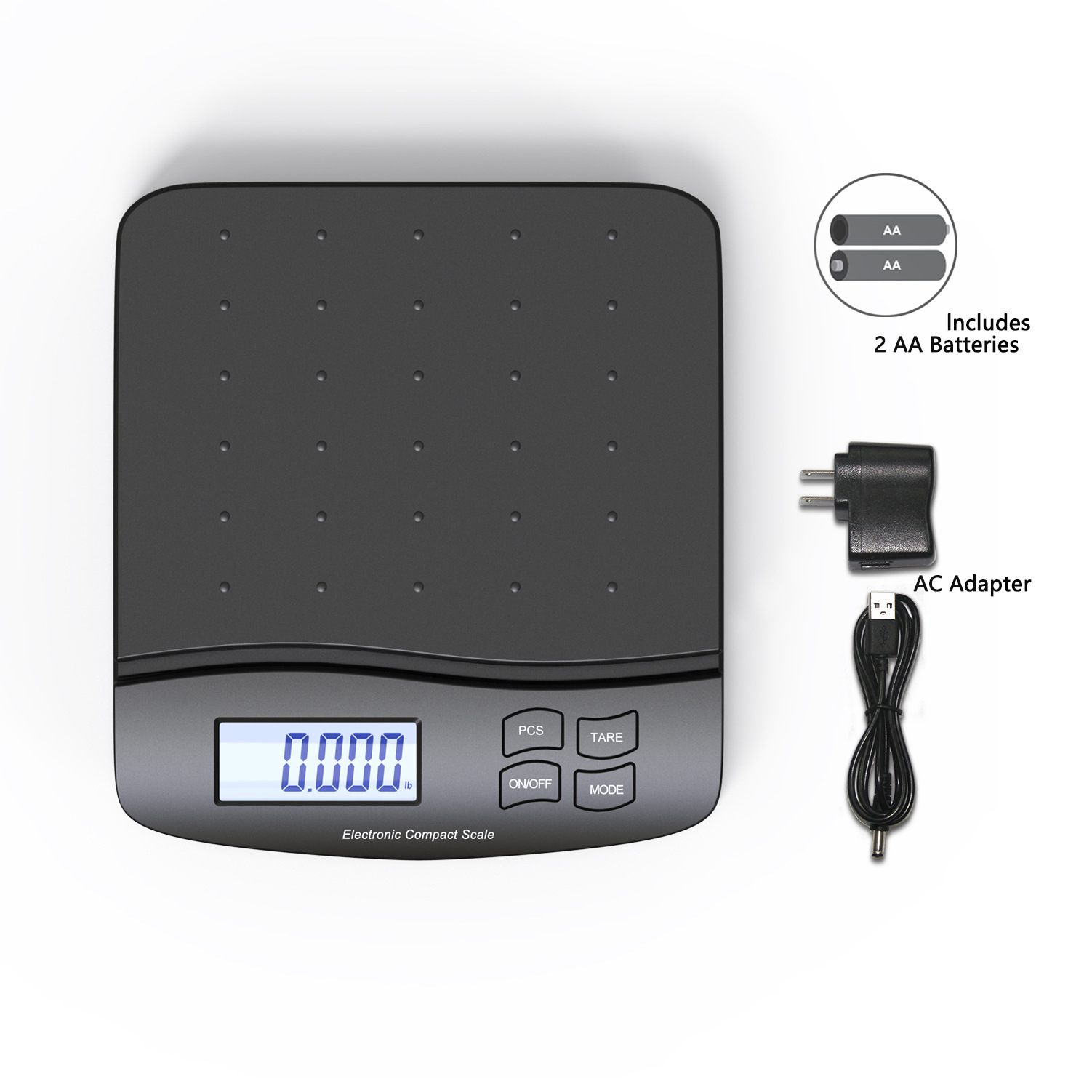 30kg/1g Anti Slip Rechargeable Kitchen Scale