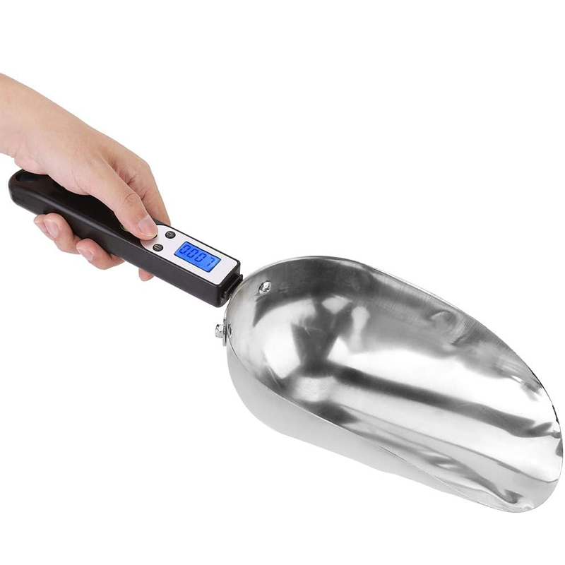 5kg Digital Measuring Spoon Scale Stainless Steel Pet Food Spoon Weight Scale