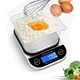 The stainless steel kitchen scale is a durable and reliable tool for measuring ingredients in the kitchen. With its sleek and modern design, it is the perfect addition to any home or professional kitchen. The precise measurements make cooking easier .