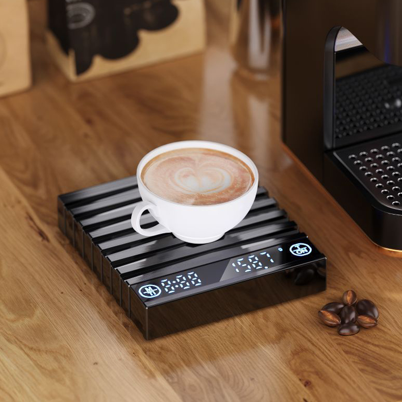 black best coffee weight scale