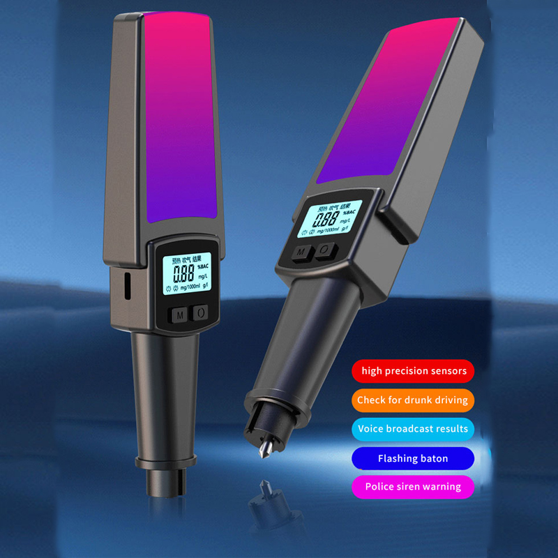 Voice Personal Electronic Breathalyzer Rechargeable Breath Alcohol Testers