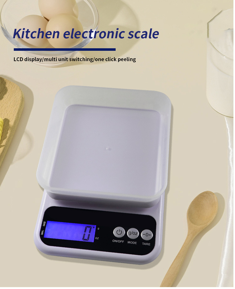 LCD kitchen electronic scale