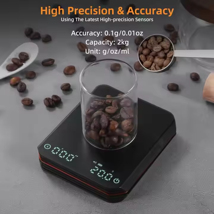 2kg/0.1g LED Display Coffee Scale