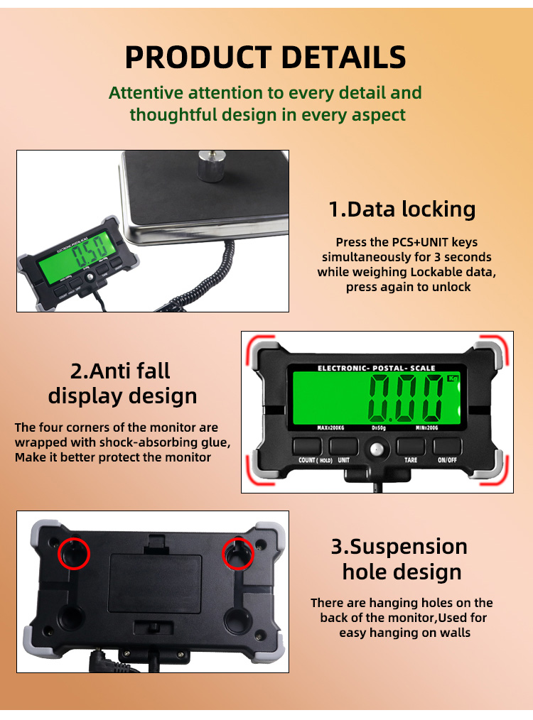 200KG Postal Weighing Scale