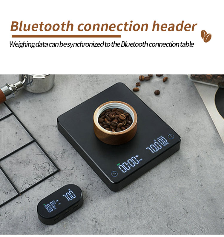 LED Display Timer USB Digital Coffee Scale