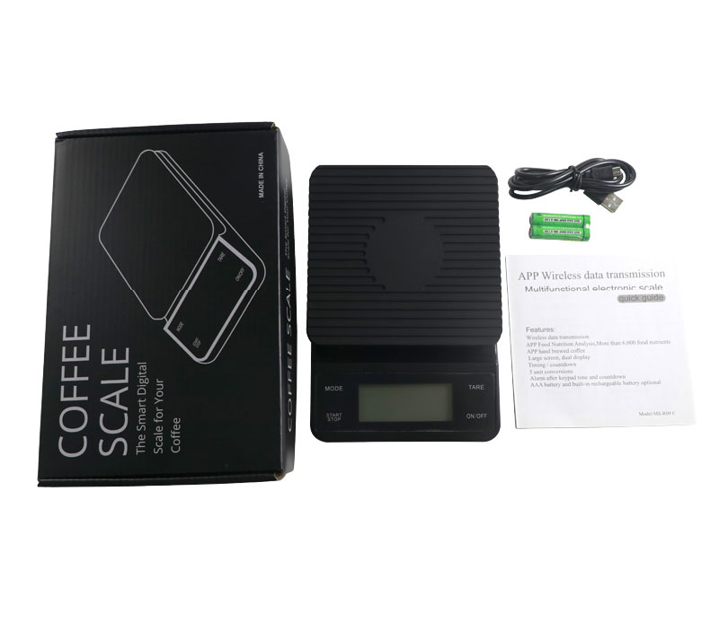 3kg WiFi USB Smart Bluetooth Coffee Weighing Scale