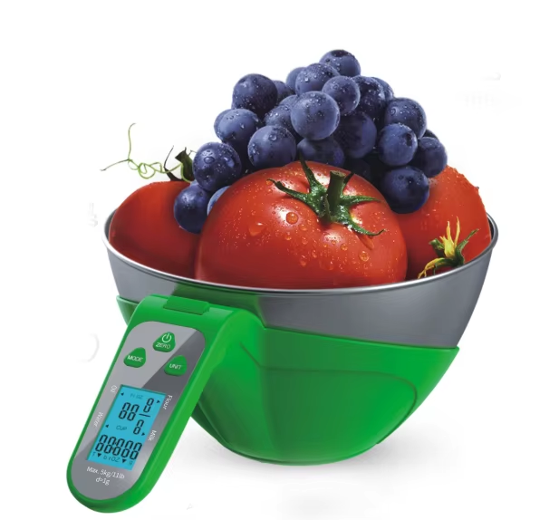 Digital Kitchen Food Scale With Bowl