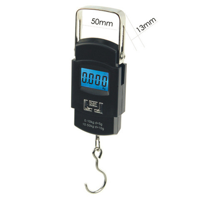 LCD Digital Portable Electronic Scale 10g/50kg
