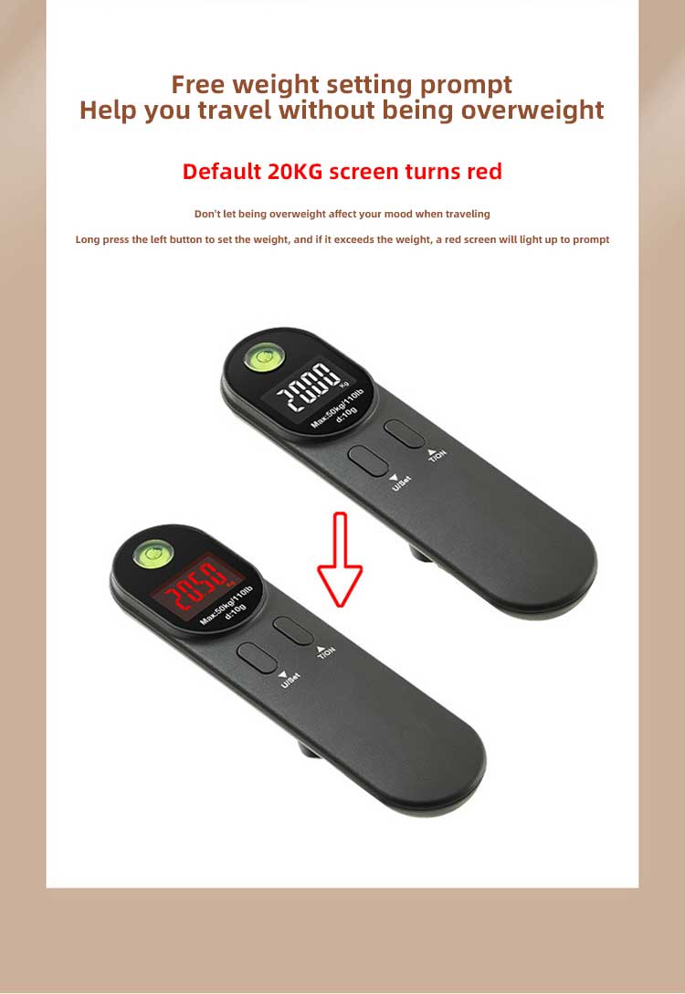 accuracy luggage scale