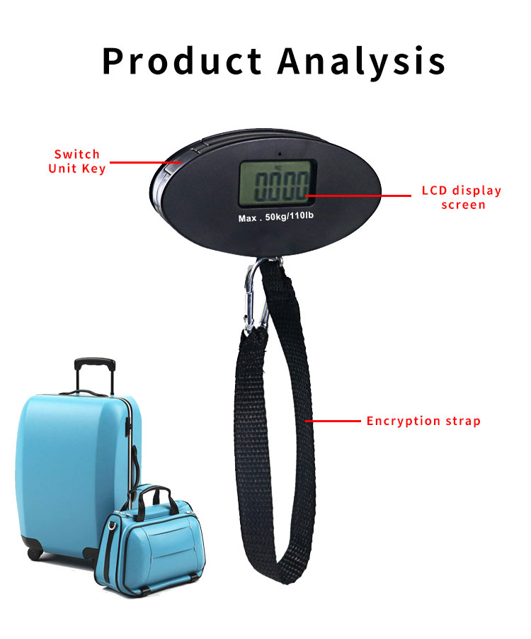LCD Digital Travel Scale