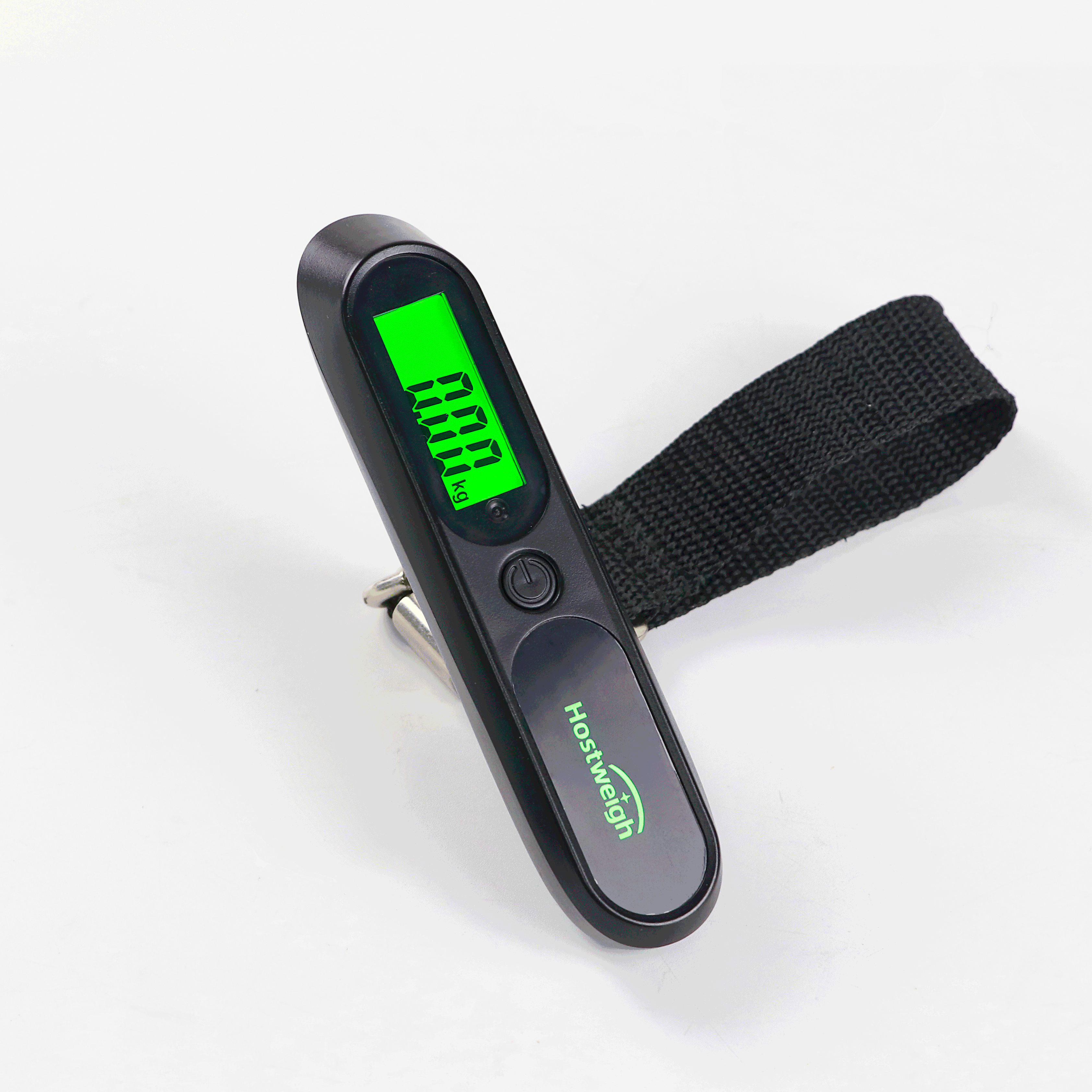 black 50kg luggage weight scale