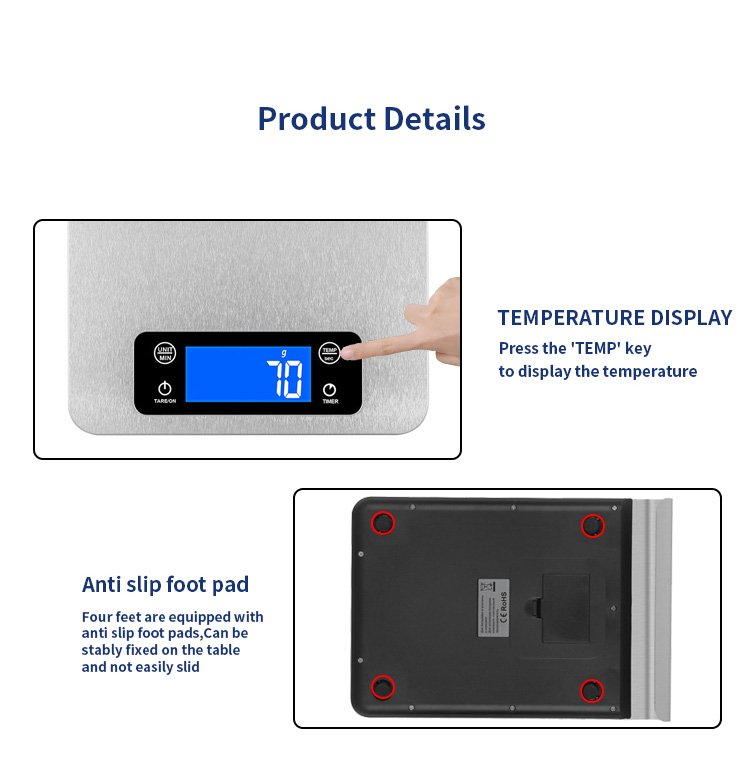stainless steel Food Kitchen Measuring Scale