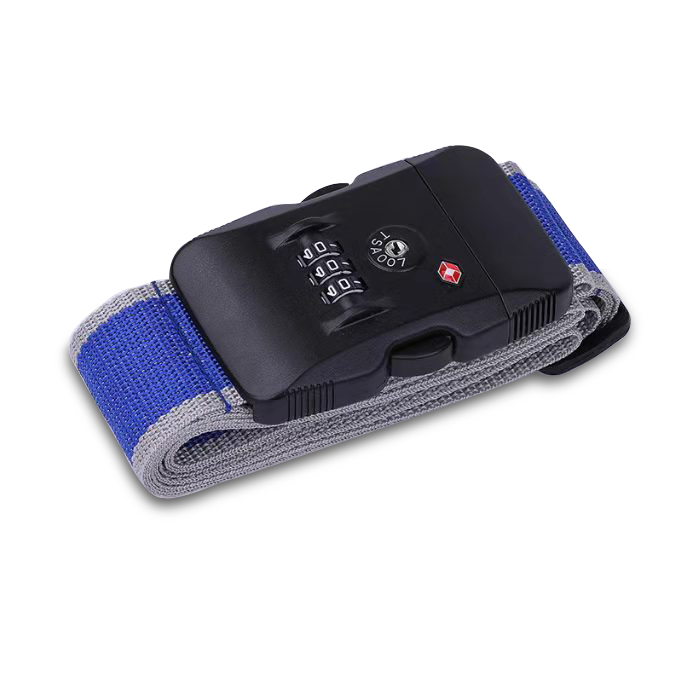 Luggage Belt with Tsa Lock and Weighing Scale