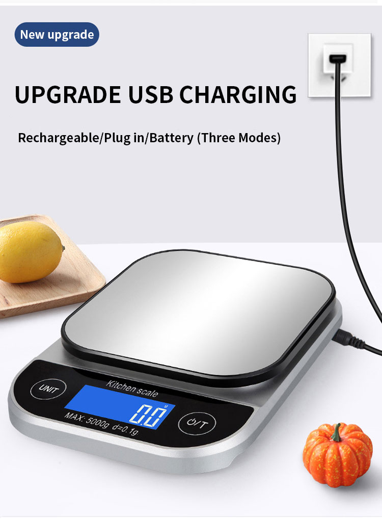 rechargeable kitchen scale