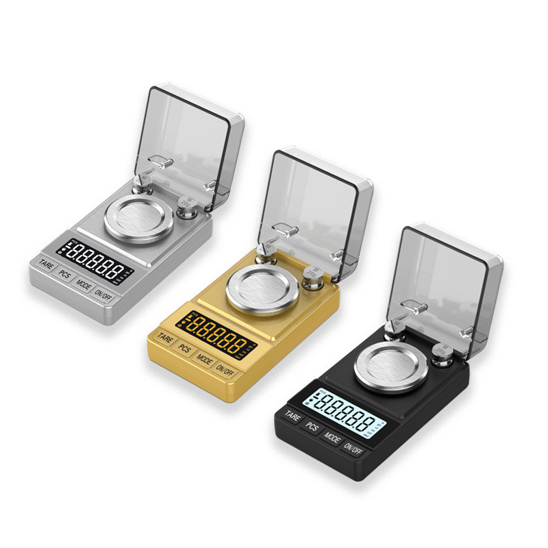 black gold silver jewelry scale