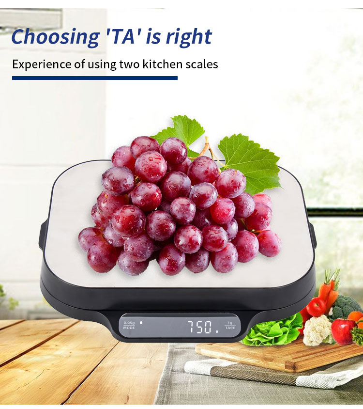 LED 15kg Kitchen Weight Scale
