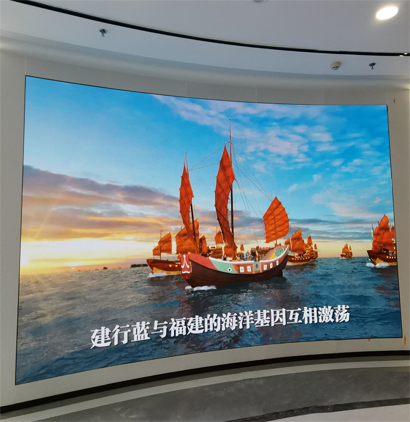 junchen indoor fixed led display case