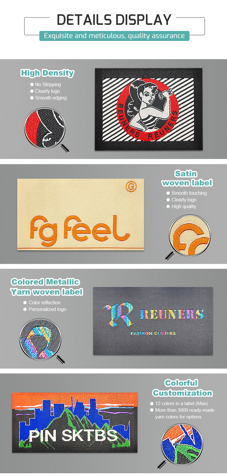 woven label,Printed Labels,Washable Garment Labels