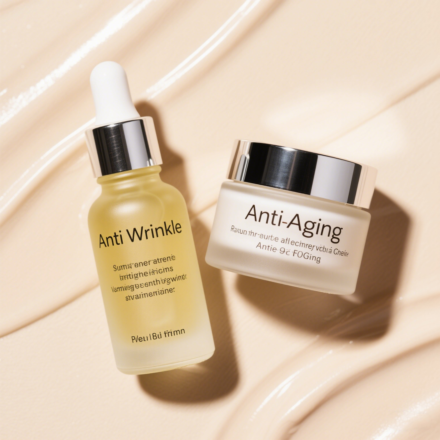anti wrinkle serum, anti aging cream