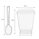 Hot Sale Disposable Ice Cream Yogurt Jelly Pudding Juice Plastic Cup Small Clear 150ml Dessert Ps Mousse Cups With Lid And Spoon
150ml 5oz Repeatable For Ice Cream Yogurt Jelly Pudding Plastic Cup Small Clear Dessert Ps Mousse Cups With Lid
5oz Dessert Cu