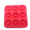Homesun 100% Nonstick Silicone Donut Baking Pan Microwave Safe 9 Cavity Silicone Donut Cake Mould