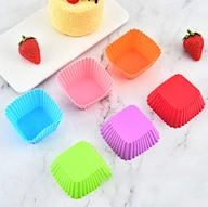Cake Cup Molds
Silicone Muffin Baking Cake Cups
Multi-Color Reusable Nonstick Heart-Shaped Silicone Muffin Baking Cake Cups