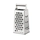 Multifunctional Professional Manual Food Grater Professional Box Grater Stainless Steel Grater With 4 Sides Kitchen Vegetable Cutter Grater Potato Chips Grater Parmesan Cheese Vegetables Ginger Grater Four Sides Grater Kitchen Tools