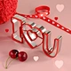 Valentine's Days I LOVE YOU Stainless Steel Cookie Cutter DIY Biscuit Press Molds