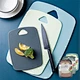 Dishwasher Safe Plastic Cutting Boards for Kitchen 3pcs Set Thick Chopping Boards for Meat Veggies Fruits With Easy Grip Handle