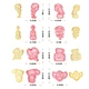 Homesun 8pcs/box Valentine's Day Wedding Cookie Cutters Set of 8 Pcs Couple Cupid Embosser Molds for Cookies Biscuits
