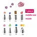 Homesun Stainless Steel Baking Cupcake Fondant Pastry Decorating Seamless Icing Nozzles Cake Piping Tips