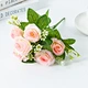 Beautiful Small Fresh Leaves Decoration With Flowers Living Room Home Furnishings Flower
Rose Flower Silk Flower Rose Head Diy Artificial Flowers