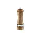 6inch Manual Kitchen Sauce Bottle Rubber Wood Seasoning Grinding Bottle Acrylic Wooden Pepper Grinder