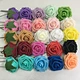 25pcs Large Rose Artificial Foam Flower For Valentine'S Day Mother'S Birthday Gift Floral Arrangement