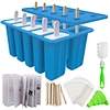 Homesun Summer Kitchen Tool DIY Silicone Popsicle Makers Frozen Lolly Mould Ice Cream Non-Stick Ice Pop Mold