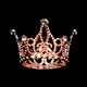 Cheap Mini Baby Crown Tiny Queen Crown Baby Shower Small Princess Headpiece Rhinestone Crown Tiara