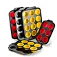 Non-Stick Collapsible Silicone Muffin Pan Tray Cupcake Cake Pans Mould for Baking Making Muffin Cakes