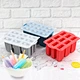 New Summer Hot Sales Ice Cream Tools Silicone Popsicles Molds Food Grade Bpa Free Maker With Clear Lid